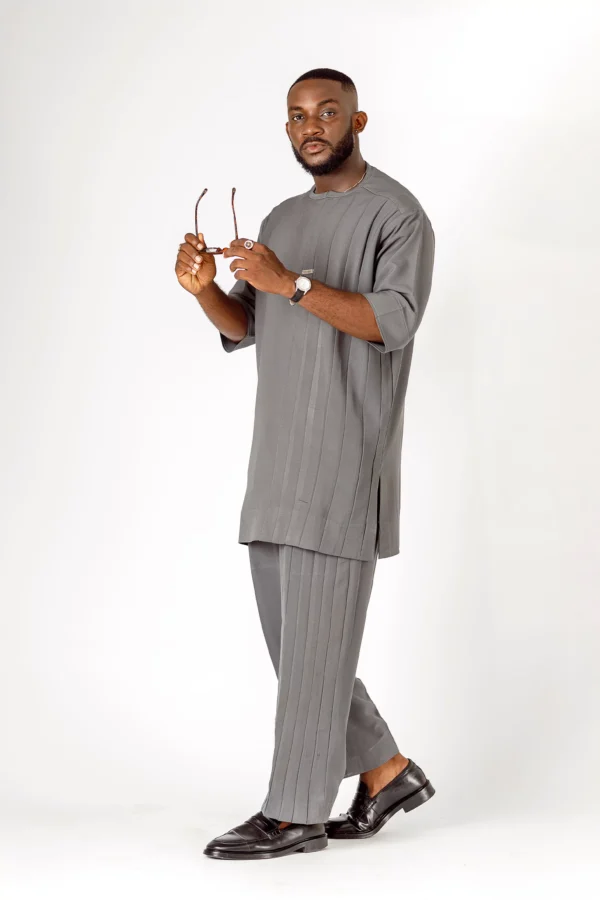 Slate Crest Kaftan - Image 3